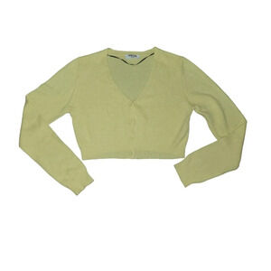 Double zero cotton blend knit‎ cardigan